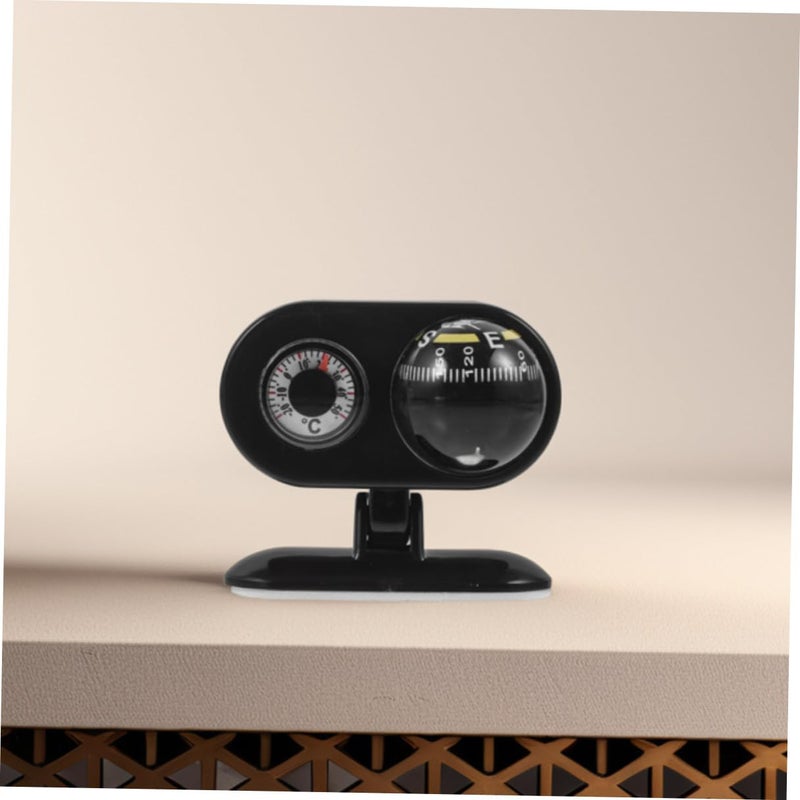 2pcs Digital Car Compass Thermometer with Adhesive Mount for Dashboard Marine Boats Trucks - Image 5